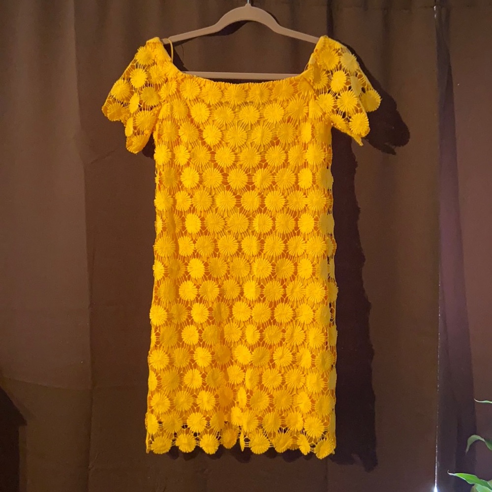 Floral Yellow Dress